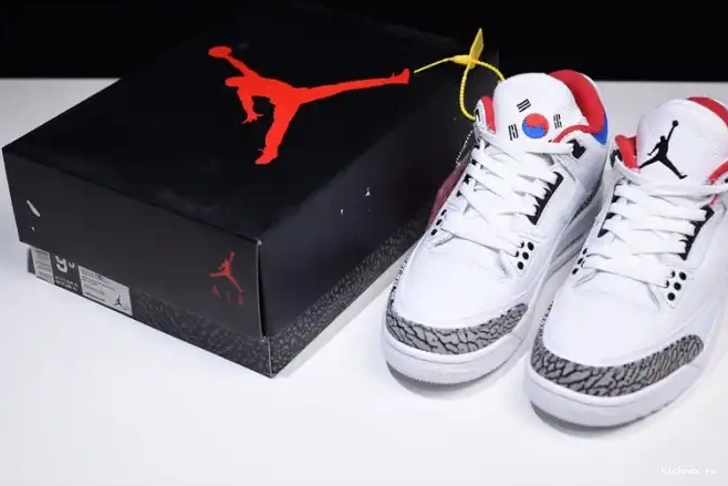 Rep Kickmax Retro Korea 3 Seoul Air AV8370-100 Jordan 0527